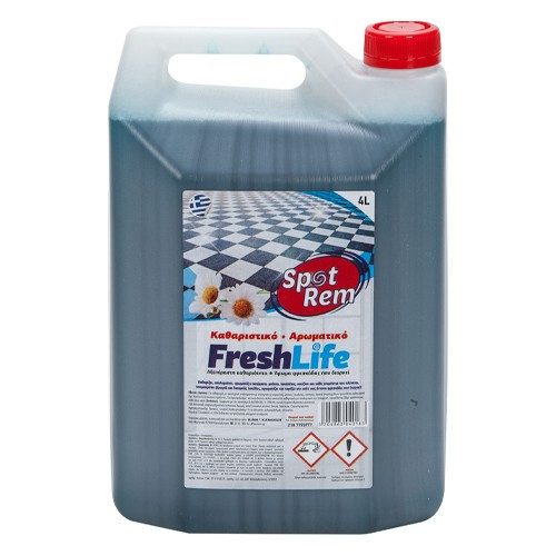 SPOT REM fresh life υγρό καθαριστικό γενικής χρήσης 4lt – Καθαριστικά Επιφανειών