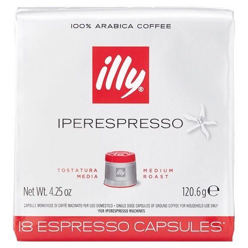 ILLY καφές iperespresso medium roast κάψουλες 18τεμ – Κάψουλες Καφέ και Ροφημάτων