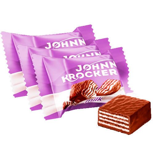 ROSHEN γκοφρετάκια johnny knocker γάλακτος μωβ 1kg – Σοκολάτες