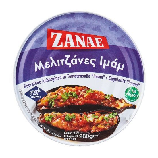ΖΑΝΑΕ μελιτζάνες ιμάμ 280gr – Ζαναέ – Τρόφιμα Μακράς Συντήρησης