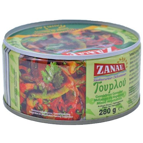 ΖΑΝΑΕ τουρλού λαδερό 280gr – Ζαναέ – Τρόφιμα Μακράς Συντήρησης