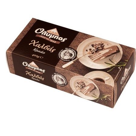 ΟΛΥΜΠΟΣ χαλβάς με κακάο 400gr – Όλυμπος – Παραδοσιακά Γλυκά