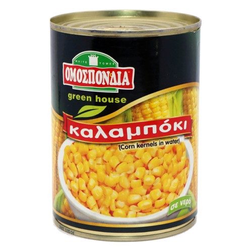 ΟΜΟΣΠΟΝΔΙΑ καλαμπόκι green house 400gr – Ομοσπονδία – Τρόφιμα Μακράς Συντήρησης