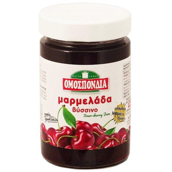 ΟΜΟΣΠΟΝΔΙΑ μαρμελάδα βύσσινο 360gr – Ομοσπονδία – Μαρμελάδες
