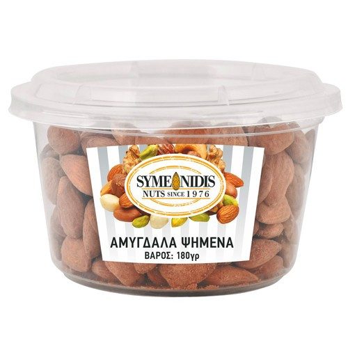ΣΥΜΕΩΝΙΔΗΣ αμύγδαλα ψημένα 180gr – Συμεωνίδης – Ξηροί Καρποί και Αποξηραμένα Φρούτα