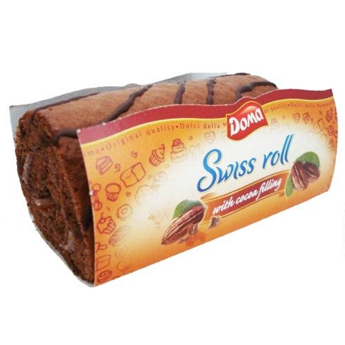 DOMA κέικ ρολό με κακάο 115gr – Κέικ, Τσουρέκια και Κρουασάν