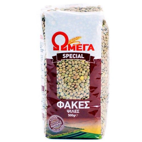 ΩΜΕΓΑ special φακές ψιλές 500gr – Ωμέγα – Όσπρια