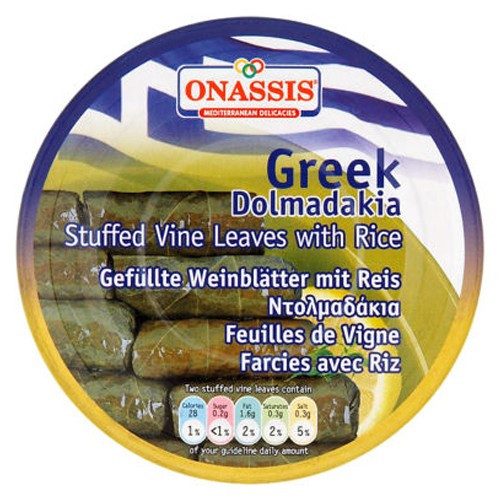 ONASSIS ντολμαδάκια 280gr – Τρόφιμα Μακράς Συντήρησης