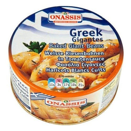 ONASSIS φασόλια γίγαντες 280gr – Τρόφιμα Μακράς Συντήρησης