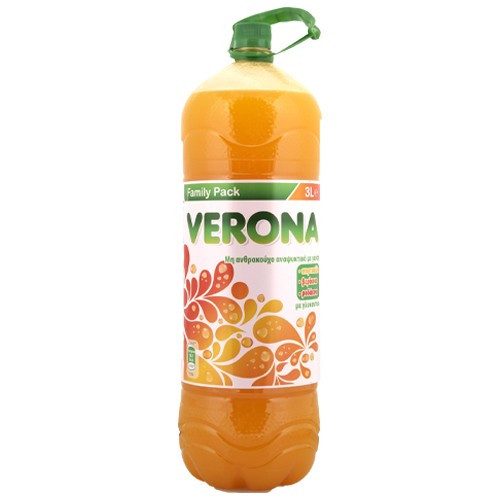VERONA μη ανθρακούχο αναψυκτικό πορτοκάλι, βερίκοκο και ροδάκινο motion 3lt – Χυμοί