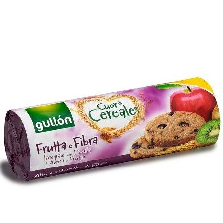 GULLON μπισκότα cereale frutta e fibra 300gr