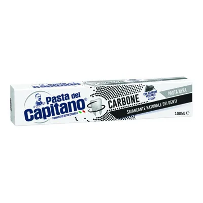 PASTA DEL CAPITANO οδοντόκρεμα carbone attivo 100ml – Οδοντόκρεμες