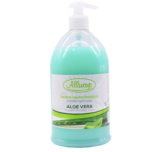 ALLWAYS κρεμοσάπουνο με αντλία Aloe Vera 1lt – Προϊόντα Καθαρισμού Σώματος