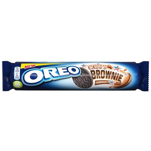 OREO μπισκότα με γέμιση brownie 154gr