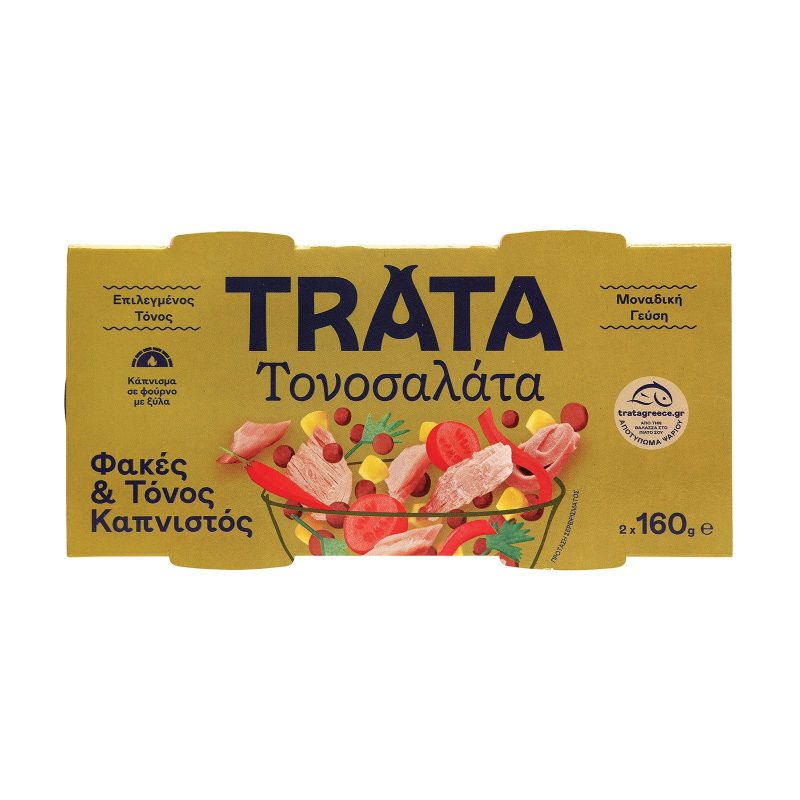 TRATA τονοσαλάτα με φακές 2x160gr – Τρόφιμα Μακράς Συντήρησης