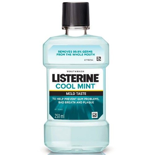 LISTERINE στοματικό διάλυμα cool mint mild taste 250ml – Στοματικά Διαλύματα