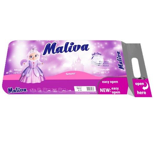 ZEBRA maliva χαρτί υγείας romance 3φυλλο 10τεμ – Χαρτιά Υγείας