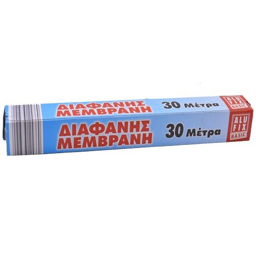 ALUFIX economy διαφανής μεμβράνη 30m – Αναλώσιμα Κουζίνας