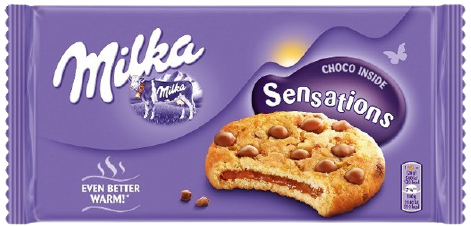 MILKA μπισκότα sensations με σοκολάτα 156gr