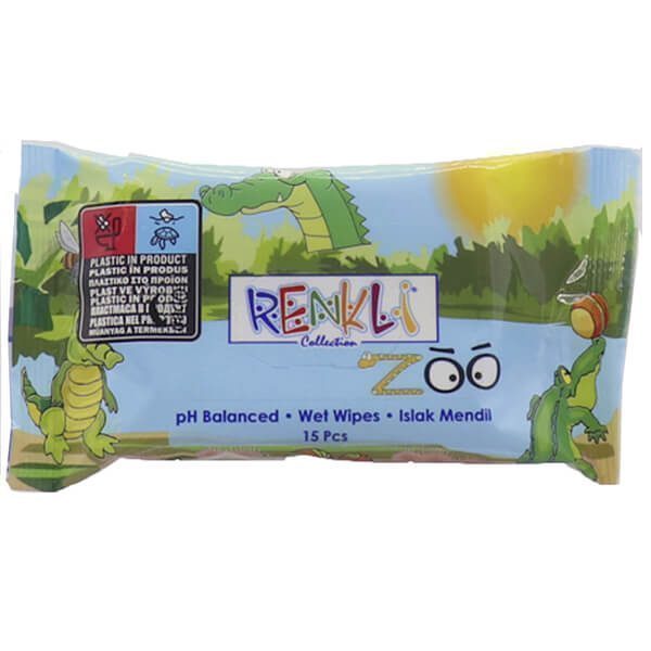 RENKLI μαντηλάκια 15τεμ – Μωρομάντηλα