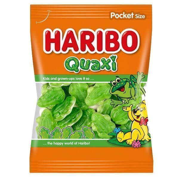 HARIBO ΖΑΧΑΡΩΤΑ 75gr - (QUAXI) – Καραμέλες, Γλειφιτζούρια και Τσίχλες