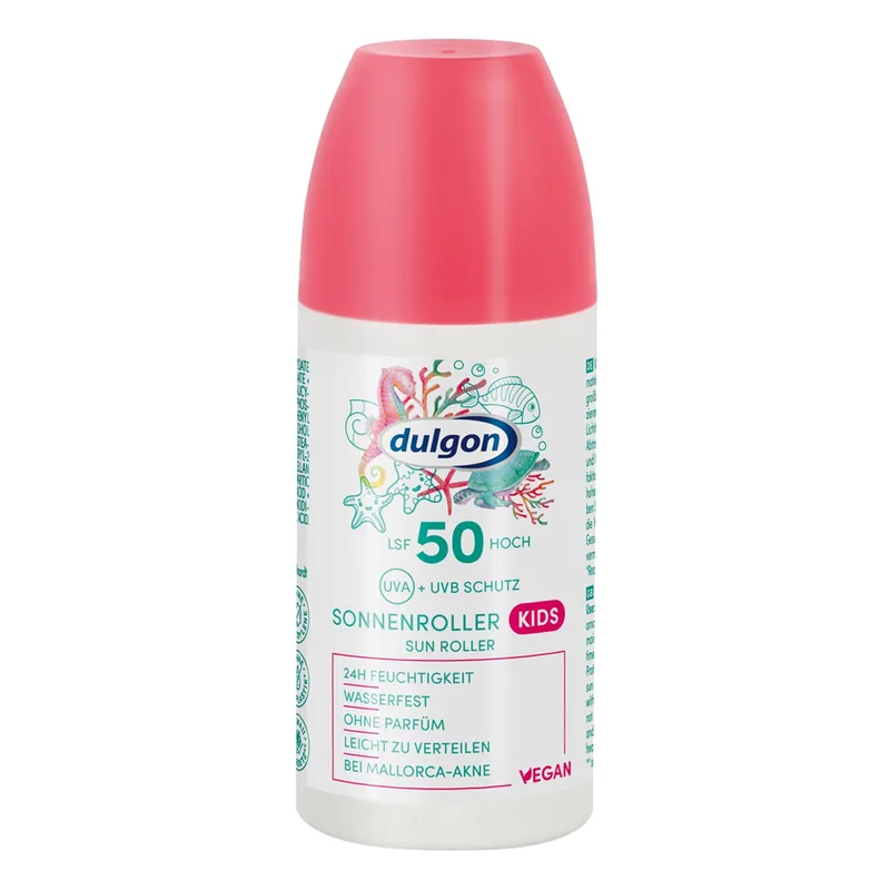 DULGON αντηλιακό roll-on για παιδιά χωρίς άρωμα SPF50 100ml – Παιδικά Αντηλιακά