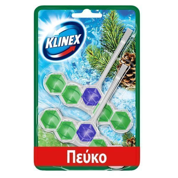 KLINEX WC BLOCK AROMA (2x50gr.) - (ΠΕΥΚΟ) – Καθαριστικά Μπάνιου