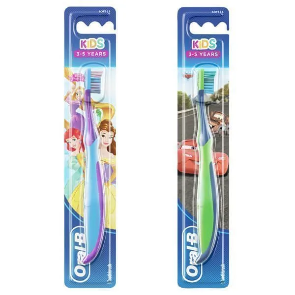ORAL-B οδοντόβουρτσα kids παιδική 3-5 ετών soft 1τεμ – Οδοντόβουρτσες Απλές