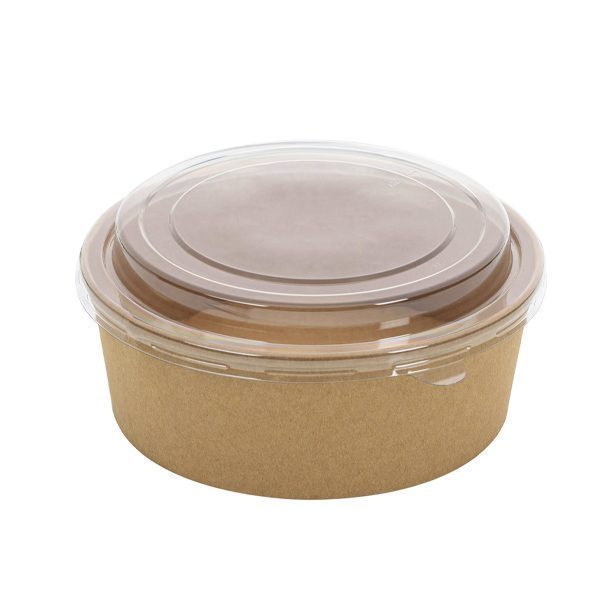 ΚΡΑΦΤ ΜΠΩΛ ΣΑΛΑΤΑΣ + ΚΑΠΑΚΙ 750ml (LUX PLAST)- (5τεμ.) - (25oz) – Κουτιά Τροφίμων μιας Χρήσης (Χονδρική)