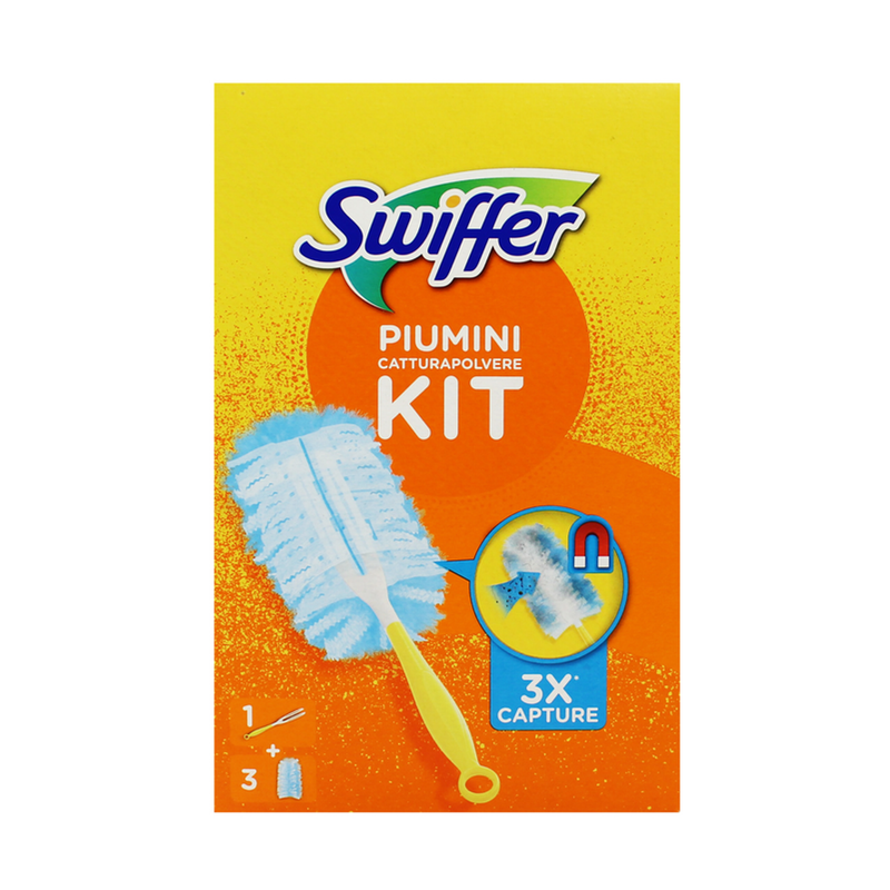 SWIFFER Duster kit + 3 ανταλλακτικά πανάκια – Είδη Ξεσκονίσματος
