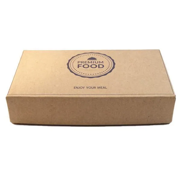PREMIUM FOOD ΚΟΥΤΙ ΜΕΡΙΔΑ Νο 3 (ΓΥΡΟΣ) - (23x14x4,5cm) (10kg) – Κουτιά Τροφίμων μιας Χρήσης (Χονδρική)