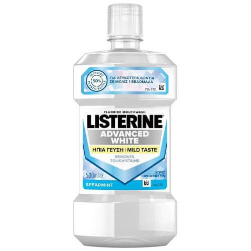 Listerine Στοματικό Διάλυμα Advance White 500ml – Στοματικά Διαλύματα