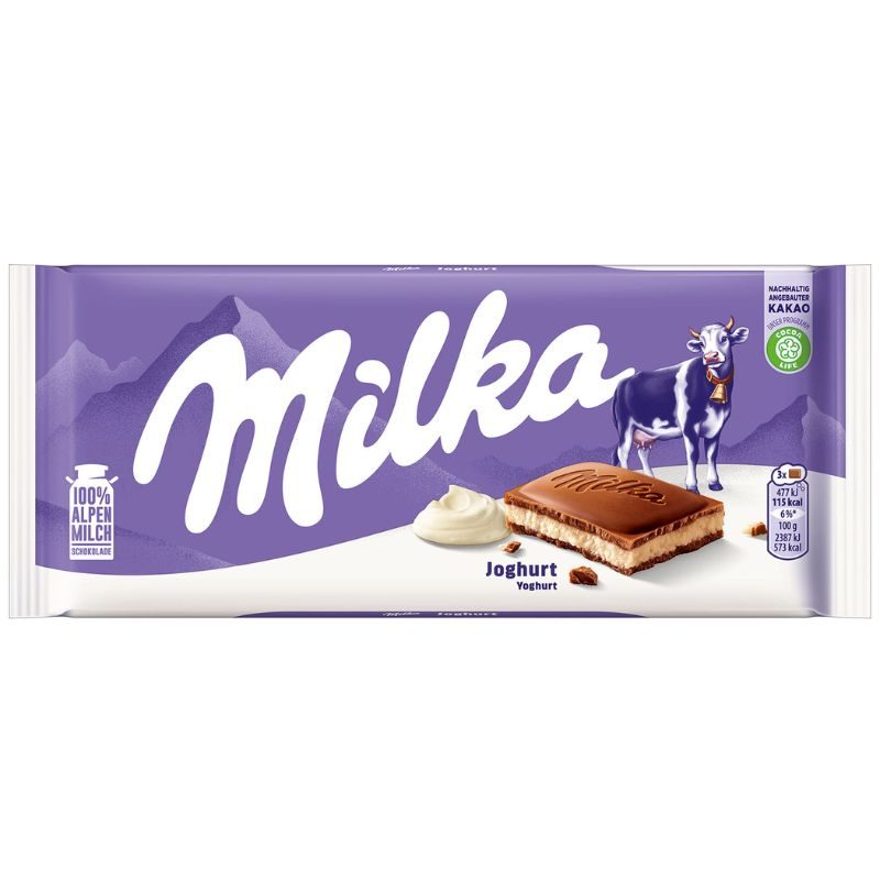 MILKA σοκολάτα γιαούρτι 100gr – Σοκολάτες
