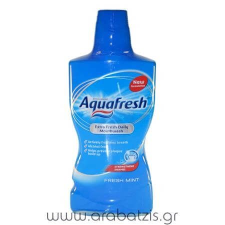 AQUAFRESH στοματικό διάλυμα fresh mint 500ml – Στοματικά Διαλύματα