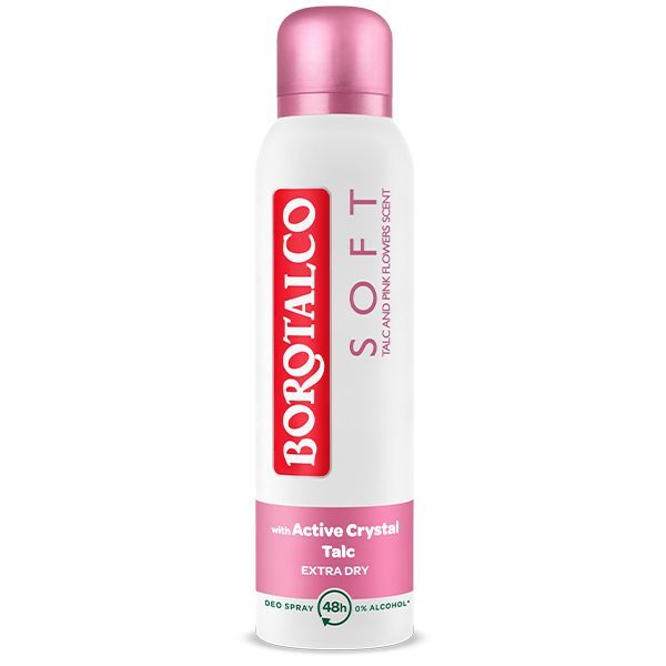 BOROTALCO αποσμητικό σώματος spray Soft 150ml – Αποσμητικά