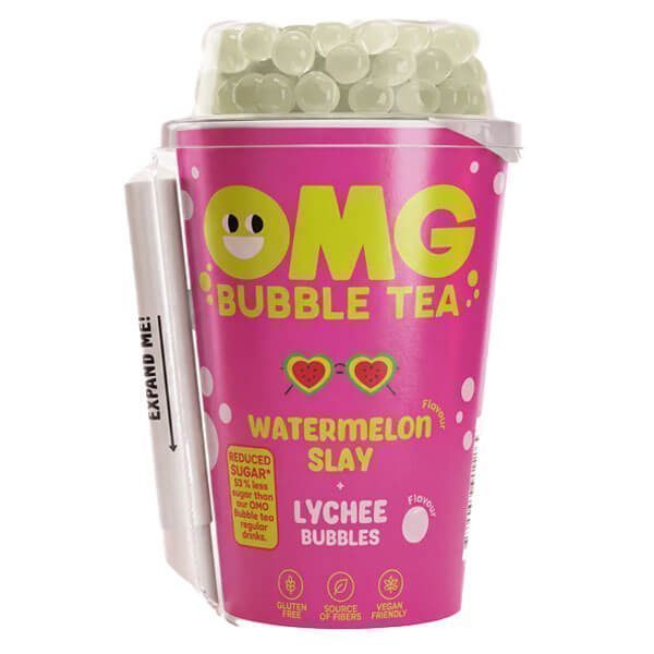 OMG BUBBLE TEA 265ml - (ΚΑΡΠΟΥΖΙ) – Αναψυκτικά