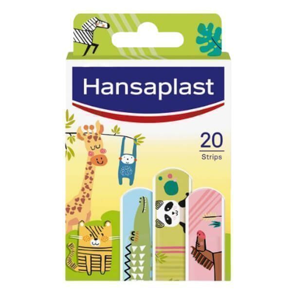 HANSAPLAST αυτοκόλλητα επιθέματα animals 20τεμ
