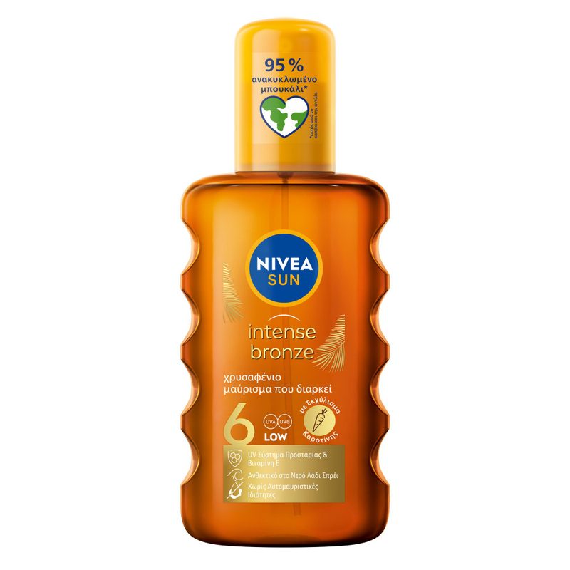 NIVEA Sun Deep Tanning Oil SPF6 200ml – Αντηλιακά