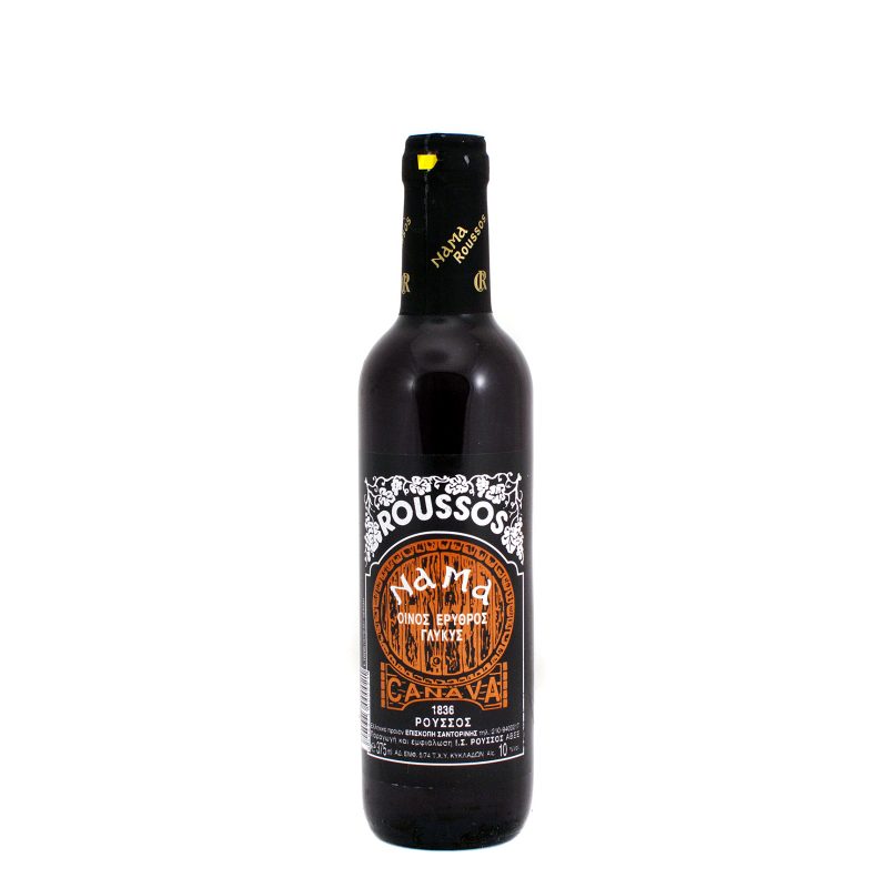 ROUSSOS Nama Ερυθρός Οίνος 375ml – Κρασιά