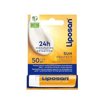 LIPOSAN blister ενυδατικό χειλιών sun protect 4,8gr – Lip Care