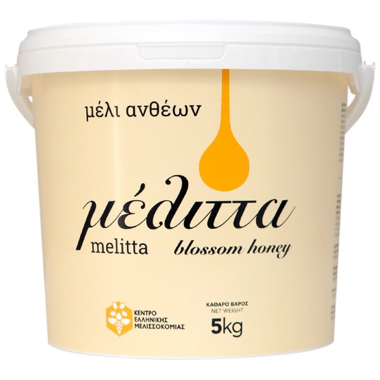 ΜΕΛΙΤΤΑ μέλι ανθέων 5kg – Μέλιττα