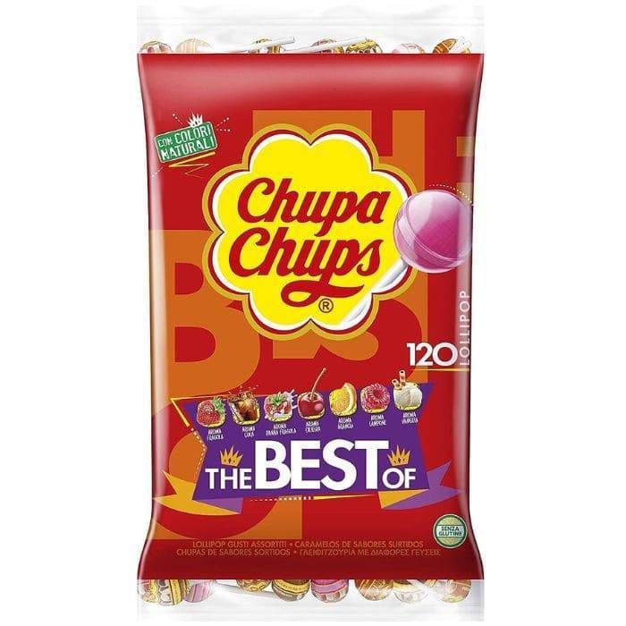 CHUPA CHUPS γλειφιτζούρια σακούλα 120x12gr – Καραμέλες, Γλειφιτζούρια και Τσίχλες