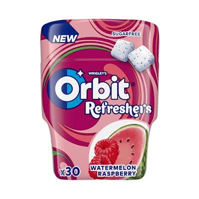 Orbit τσίχλες refreshers καρπούζι και βατόμουρο 67gr – Καραμέλες, Γλειφιτζούρια και Τσίχλες