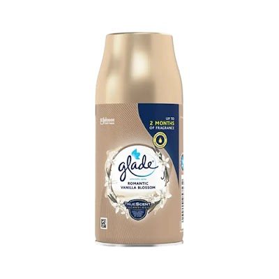 GLADE αποσμητικό χώρου ανταλλακτικό romantic vanilla blossom 269ml – Αρωματικά Χώρου