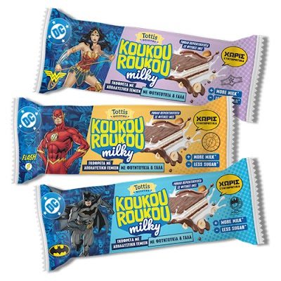 TOTTIS KouKou Roukou γκοφρέτα γάλακτος 25gr – Σοκολάτες