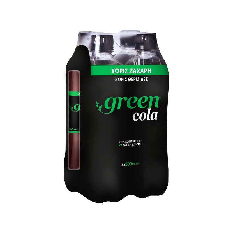 GREEN COLA αναψυκτικό cola 4x500ml – Αναψυκτικά