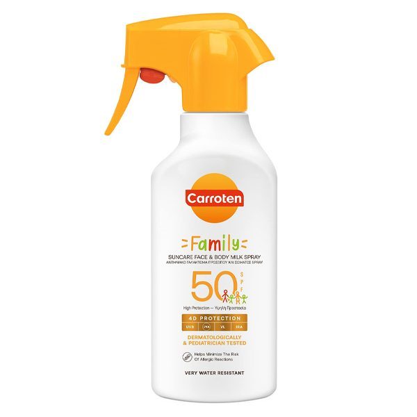 CARROTEN MILK FAMILY 270ml - (SPF 50) (ΑΝΤΛΙΑ) – Αντηλιακά