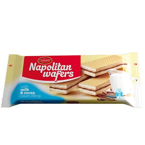 VINCINNI γκοφρέτες με κρέμα γάλα και κακάο 160gr – Σοκολάτες