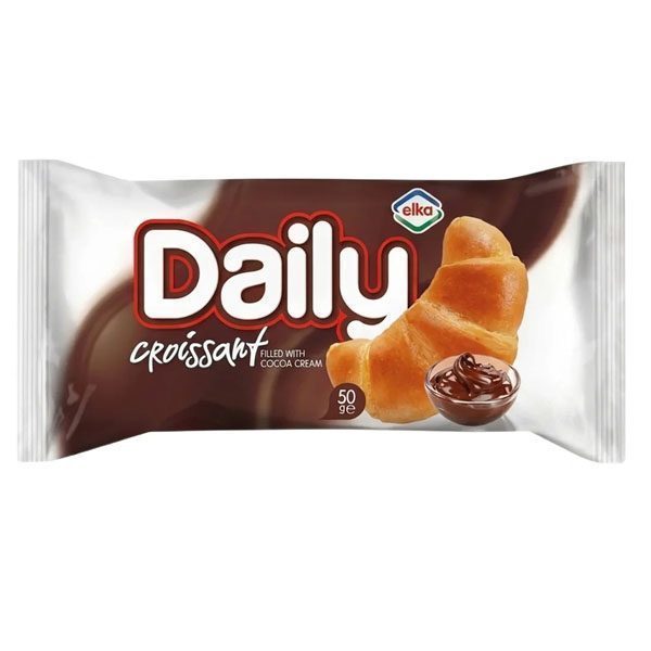 DAILY κρουασάν κακάο 50gr – Κέικ, Τσουρέκια και Κρουασάν