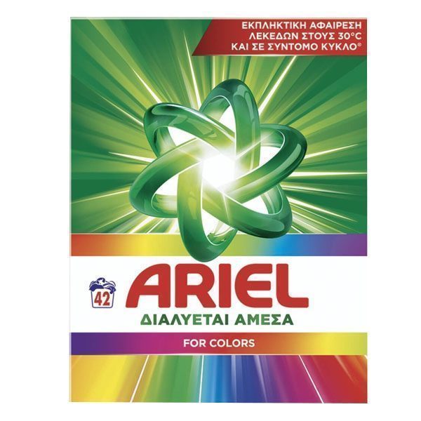 ARIEL ΣΚΟΝΗ ΠΛΥΝΤΗΡΙΟΥ ΡΟΥΧΩΝ 42μεζ. - (COLOR) – Απορρυπαντικά Ρούχων